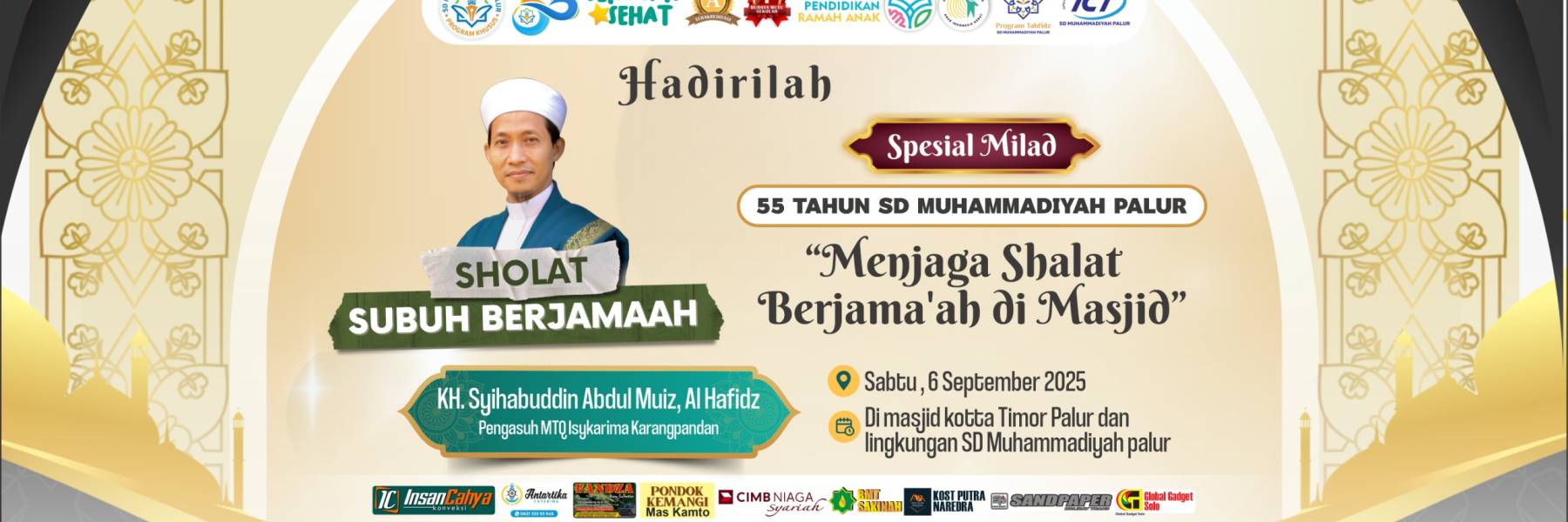 Subuh Berjama'ah Spesial Milad 55 Tahun